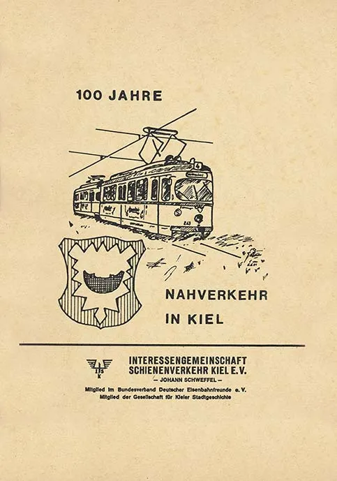 100 JAHRE NAHVERKEHR IN KIEL, Auflage 1