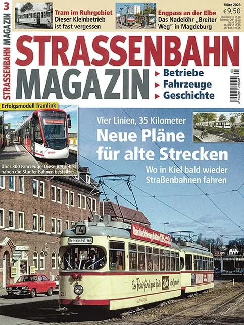STRASSENBAHN MAGAZIN, März 2023